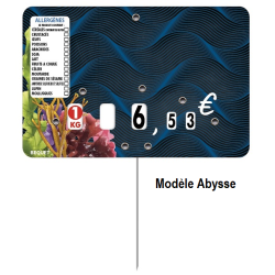 Vente d'étiquettes pique prix personnalisé - LaBoutiqueDuPoissonnier.com !