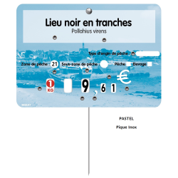 Vente d'étiquettes pique prix personnalisé - LaBoutiqueDuPoissonnier.com !