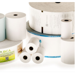 Rouleau TPE Carte Bancaire papier Thermique 57x40 - (50 Unités)