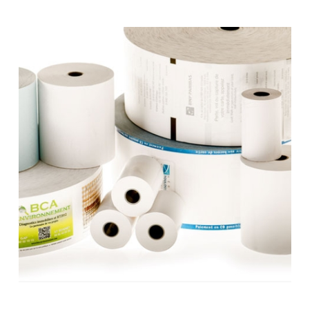 Rouleau TPE Carte Bancaire papier Thermique 57x40 - (50 Unités)