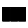 Tri-cartes (sécables en 3 parties) PVC noires mates - 0.76mm (x100)