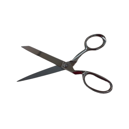Ciseaux pour Gaucher en inox - Lame lisse