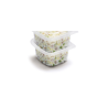 Barquette boîte à couvercle charnière 800cc (x300) ONDIPACK®