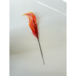 Branches Herbe de Corail Jaune-Orange x 5 - H49cm
