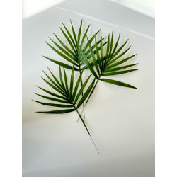 Feuilles de palmier Chamaerops artificielle x 5 -  H 40 cm D 26 cm