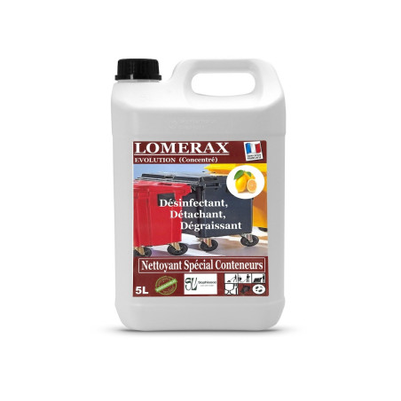 NETTOYANT DESINFECTANT EFFICACE SPECIAL CONTAINER SURODORANT CITRON 5L - COLIS DE 4