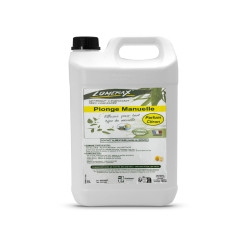 LIQUIDE VAISSELLE PLONGE MANUELLE NETTOYANT DEGRAISSANT SENTEUR CITRON 5L - COLIS DE 4