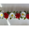 Barrettes modèle MARGUERITES / ROSES - Boîte de 12 pièces