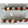 Barrettes modèle MARGUERITES / ROSES - Boîte de 12 pièces