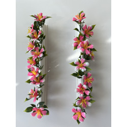 Barrettes modèle FLEURS DE PRUNIER - Boîte de 12 pièces