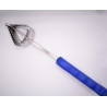 Ecailleur double lame manche bleu - FISCHER