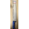 couteau poisson micro denté 36 cm, pour poissonnier