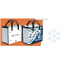 Vente de sacs glacières personnalisés pour les poissonniers - LaBoutiqueDuPoissonnier.com