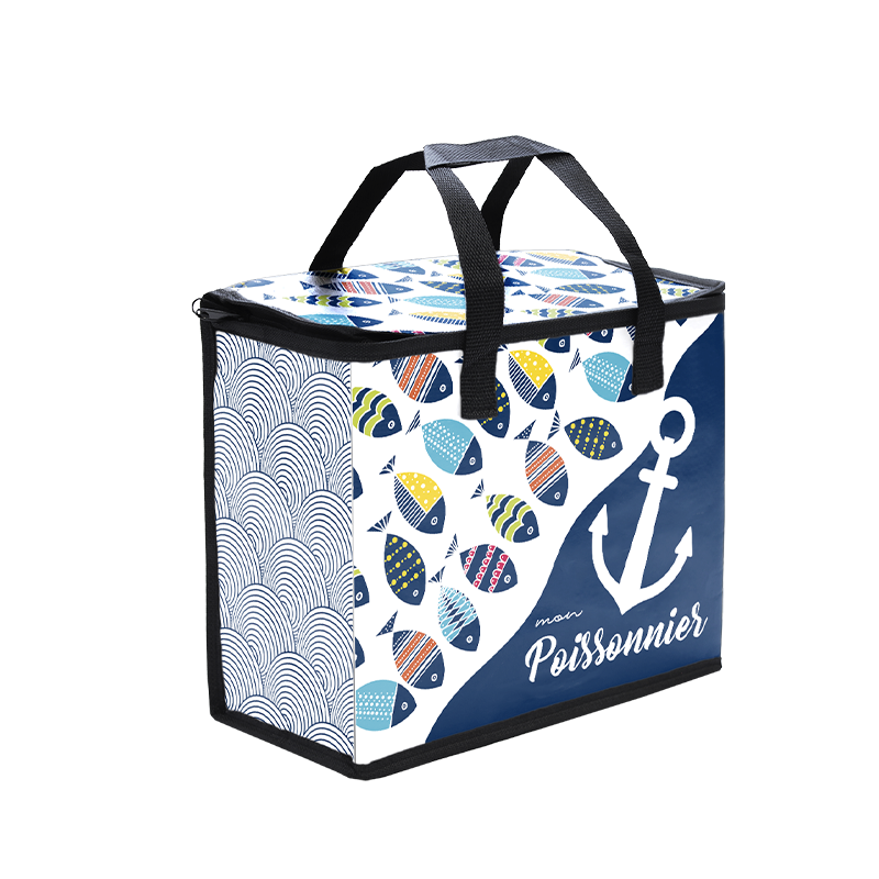 Vente de sacs glacières personnalisés pour les poissonniers - LaBoutiqueDuPoissonnier.com