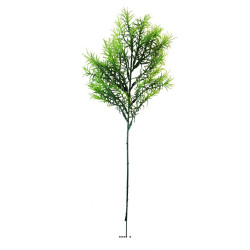 Asparagus Sprengeri en pic plastique artificiel vert x 5 -  H 42 cm