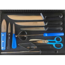 Malette couteaux professionnels de qualité - LaBoutiqueDuPoissonnier.Com
