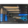 Malette couteaux professionnels de qualité - LaBoutiqueDuPoissonnier.Com