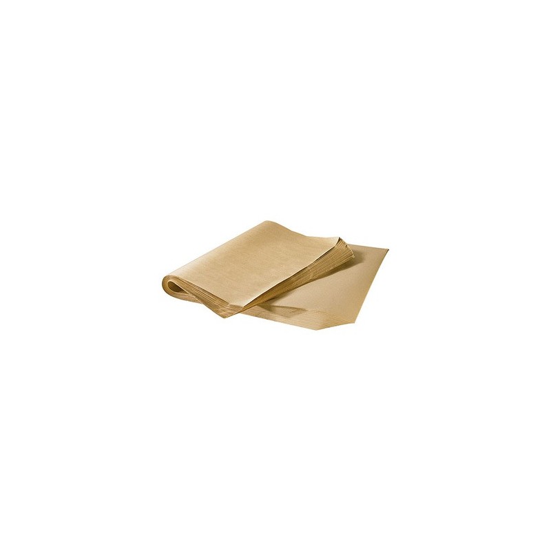 PAPIER KRAFT BRUN EN FEUILLE 50X70 CM 35 GRS - 14 KGS