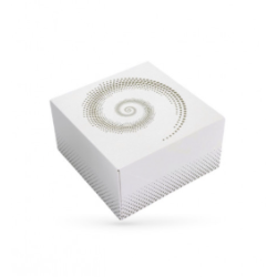 BOITE PATISSIERE CARTON LUXE MODELE GALAXY 18X18X10 CM (50 U)