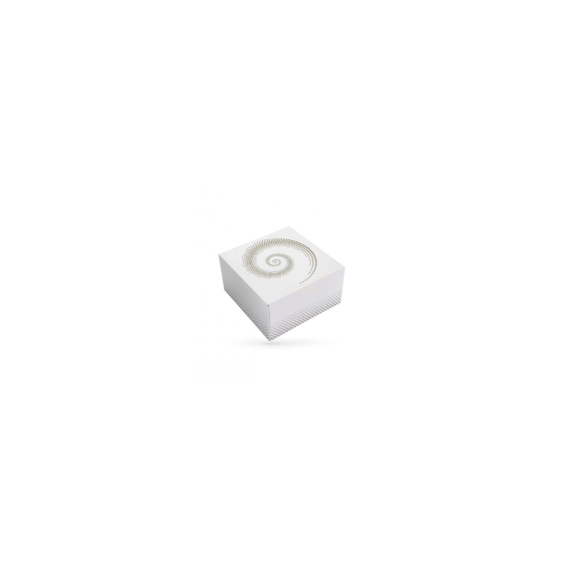 BOITE PATISSIERE CARTON LUXE MODELE GALAXY 18X18X10 CM (50 U)
