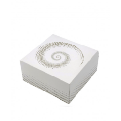 BOITE PÂTISSIERE CARTON LUXE MODELE GALAXY 20X20X10 CM (50 U)