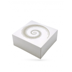 BOITE PÂTISSIERE CARTON LUXE MODELE GALAXY 23X23X10 CM (50 U)