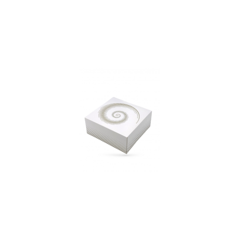 BOITE PÂTISSIERE CARTON LUXE MODELE GALAXY 23X23X10 CM (50 U)
