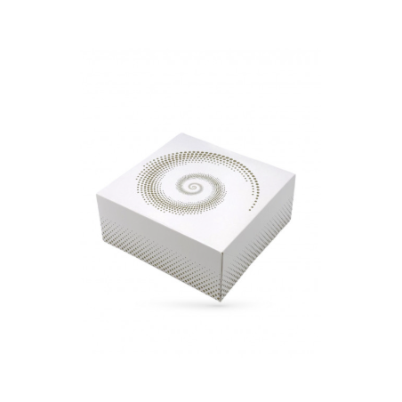 BOITE PÂTISSIERE CARTON LUXE MODELE GALAXY 23X23X10 CM (50 U)
