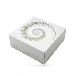BOITE PÂTISSIERE CARTON LUXE MODELE GALAXY 25X25X10 CM (50 U)