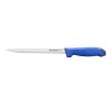 Couteau à filet manche bi-matière bleu 20cm