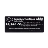 Carte pvc noire  150/50mm  EDIKIO x100