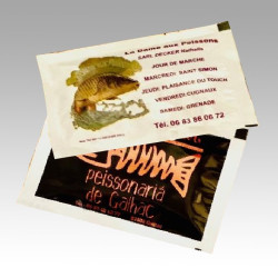 Vente de rince-doigts et objets personnalisables - LaBoutiqueDuPoissonnier.Com