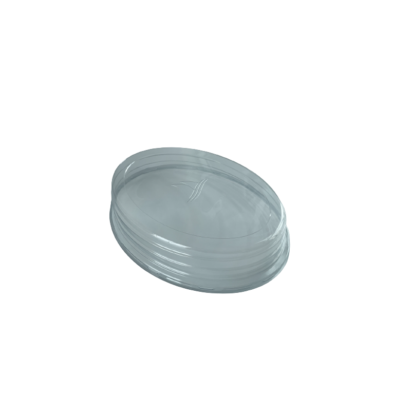 Coiffes Ovales clipsables pour plateaux Fruits de Mer réutilisables -  Ovale 49 x 35 cm - Némo - colis 16