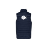 Doudoune sans manches - BRODERIE LOGO DOS + PRENOM COEUR