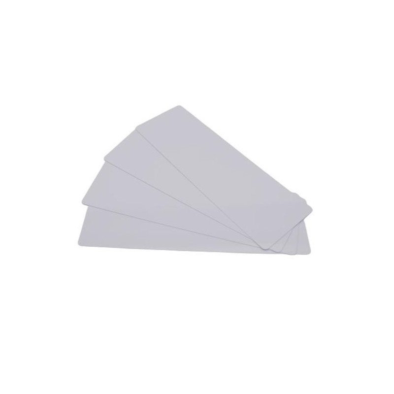 Carte PVC Blanches longues 150x50  EDIKIO x500