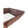 Vente de paniers rectangle osier synthétique - LaBoutiqueDuPoissonnier.Com