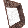 Vente de paniers rectangle osier synthétique - LaBoutiqueDuPoissonnier.Com