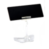 Support aspect cristal pour étiquettes EDIKIO - Hauteur 12 cm