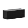 Cartes PVC longues noires mates 120x50mm EDIKIO x500