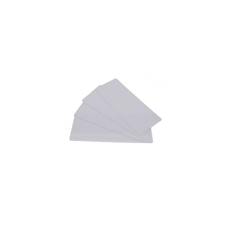 Cartes PVC blanches 120x50mm EDIKIO x500