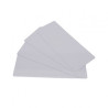 Cartes PVC blanches 120x50mm EDIKIO x500