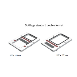 Thermoscelleuse SA 40 semi automatique - Outillage 227x177mm